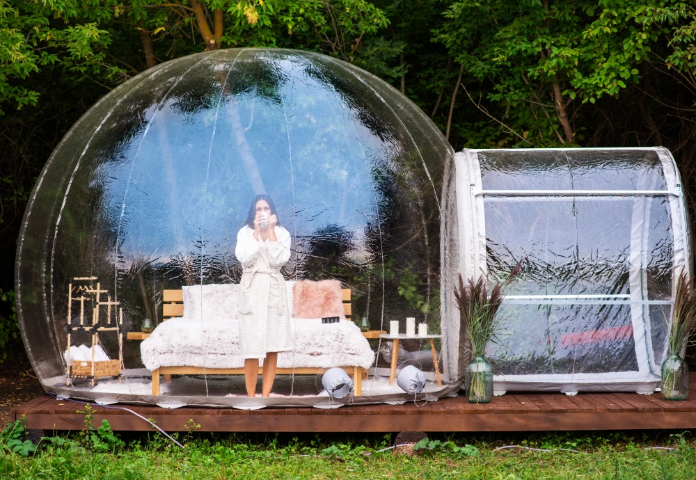 clear bubble house tent