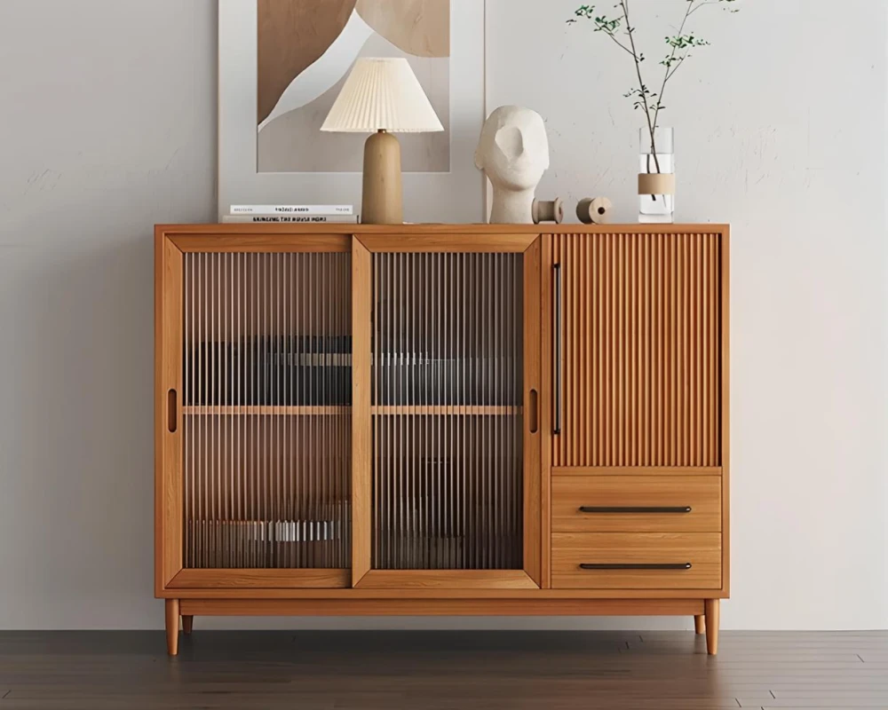 wooden buffet sideboard