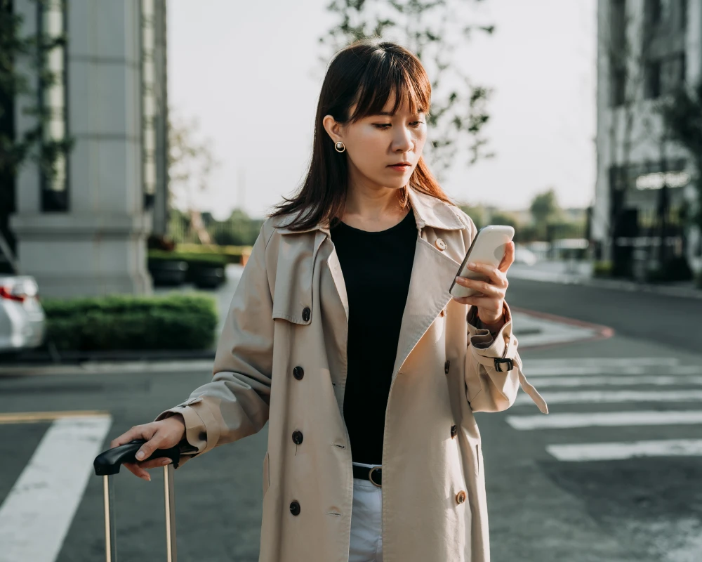leather carry on case